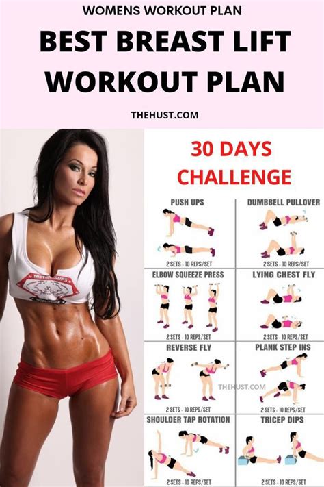best breast lift workout plan ejercicios para pecho plan de acondicionamiento físico