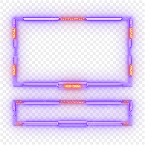Twitch Stream Panel Hd Transparent Neon Unique Twitch Overlay