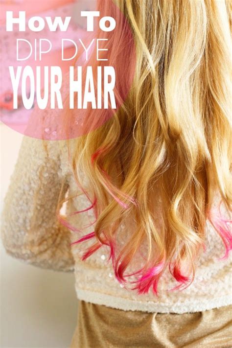 How To Dip Dye Your Hair 6 Steps Plus Photos Dip Dye
