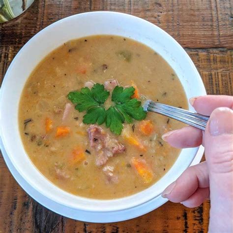 Soups are a staple around our home this time of year. Hearty Ham and White Bean Soup | Recipe | White bean soup ...