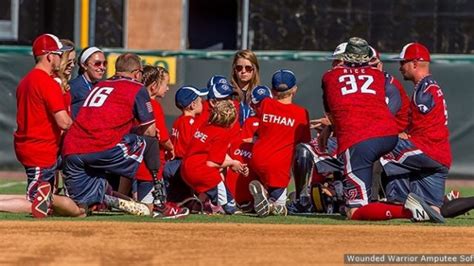 Wounded Warrior Amputee Softball Team Partners With Ballparks Of