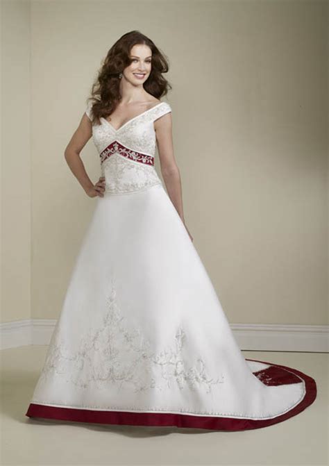 White And Red Wedding Dresses Enter Your Blog Name Here