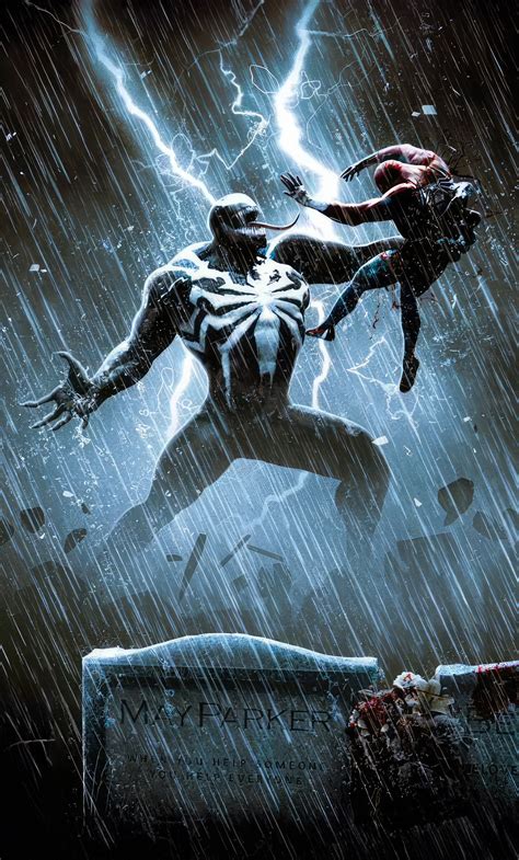 1280x2120 Venom Vs Spider Man Showdown Iphone 6 Hd 4k Wallpapers