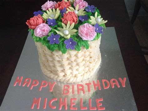 Happy Birthday Michelle Cakes Happy Birthday Michelle Cake Designs
