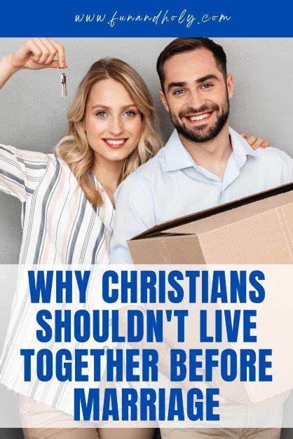 what the bible says about christians living together before marriage