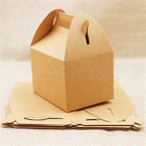 Creative Portable Foldable Paper T Box With Handles