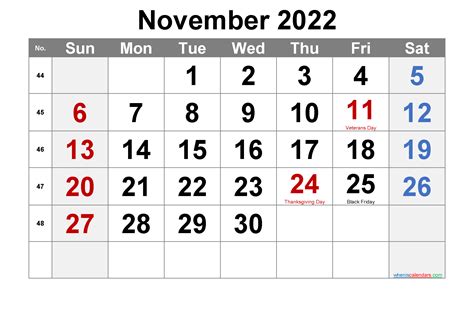 November 2022 Monthly Planner Printable 2023 Printable Calendars Vrogue