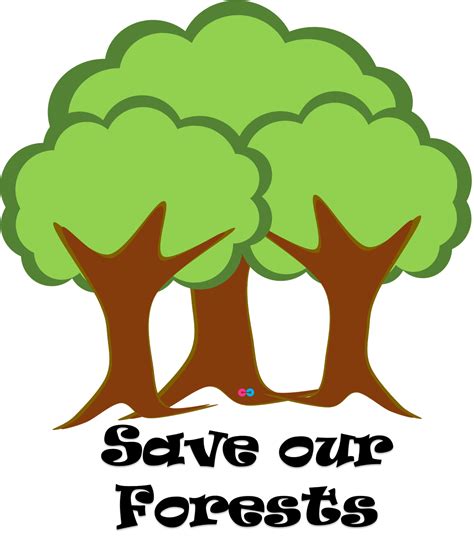 Save Trees Slogan Poster 1 Clipart Creationz