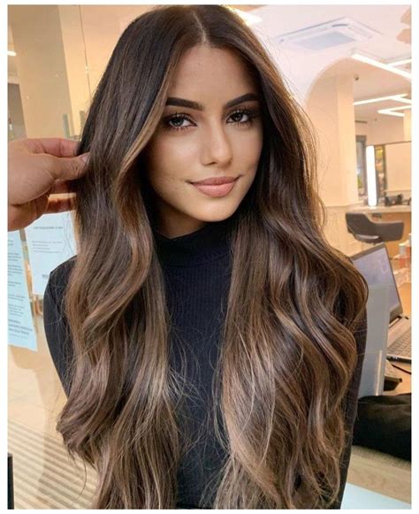 50 Dark Brown Hair With Highlights Ideas For 2020 Lightest Cool