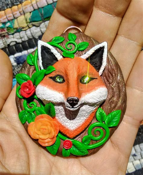 I Made A Fox For The First Time Polymer Clay Crafts
