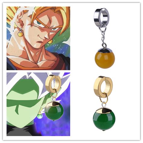 Now many fans can pretend to be someone else while subsequently destroying the entire universe while. Super Dragon Ball Z Vegetto Potara Earring Cosplay Earrings Ear Stud Gift | eBay