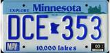 Minnesota License Plate Designs Pictures