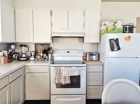 Kitchen cabinet doors get a lot of wear. How to: Paint & Add Shaker Trim to Kitchen Cabinets | By ...