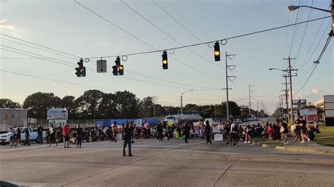 Lafayette Police Shooting Six Marchers Arrested In Second Day Protests