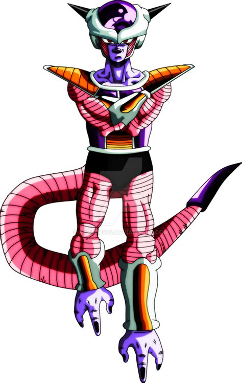 Lord Frieza First Form By Ryanh1984 On Deviantart