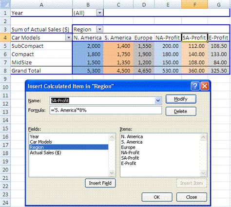 Can You Use An If Statement In A Pivot Table Calculated Field