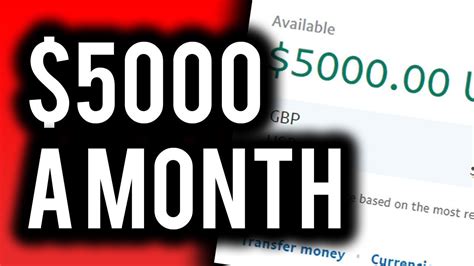 Earn 5000 Per Month Easy Way To Earn 5000 A Month Using Affiliate