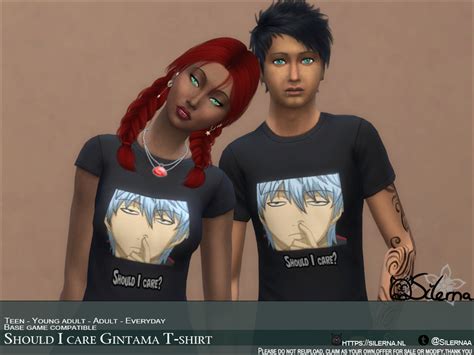 The Sims Resource Should I Care Gintama T Shirts