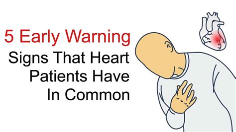 Researchers Reveal 5 Early Warning Signs That Heart Patients Have In Common