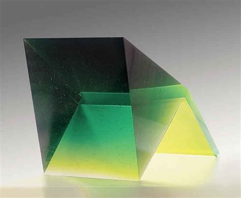 Geometric Glass Sculptures By Stanislav Libensky Design Is This Glass Art Installation