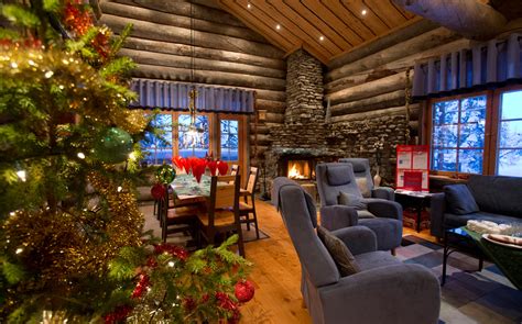 Santas Lapland Log Cabin Holidays 4 Bedroom Christmas Cabins A