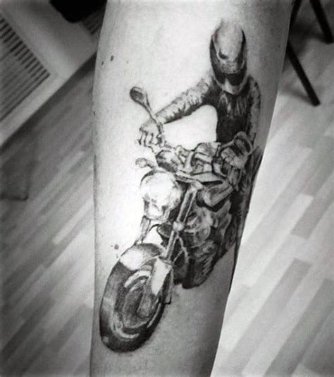 60 Motorcycle Tattoos For Men Two Wheel Design Ideas