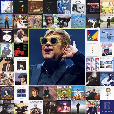 Elton John – Discography: 55 Albums, 90 Issues, 110CD, Studio, Compilation & Live Albums 1969
