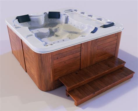 Spa Jaccuzi 3d Model Cgtrader