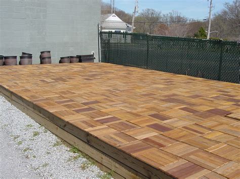 Showcase Ipe Wood Deck Tiles Coverdeck Systems