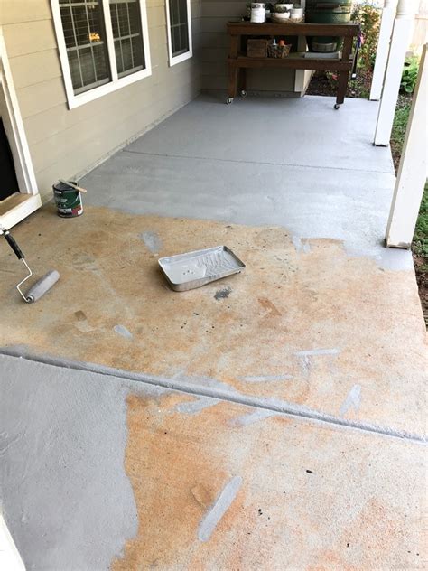 Can You Paint Outdoor Concrete Floors