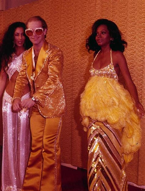 Cher Elton John Diana Ross 70s Inspired Fashion 70s Fashion Vintage