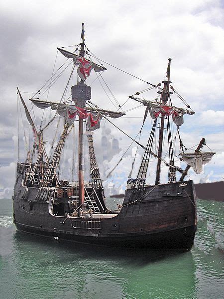 This Is A Replica Of The Ship That Christopher Columbus Once Sailed On