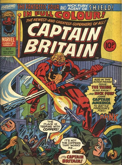 Starlogged Geek Media Again Captain Britain Part One
