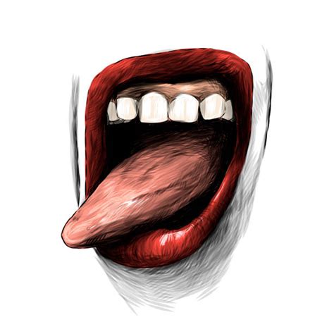 Best Human Mouth Illustrations Royalty Free Vector Graphics And Clip Art
