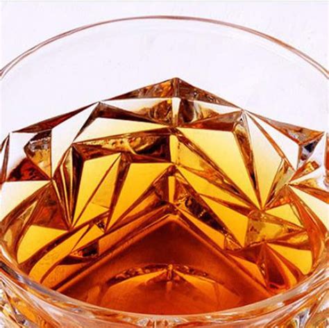 Set Of 6 Crystal Whiskey Glasses