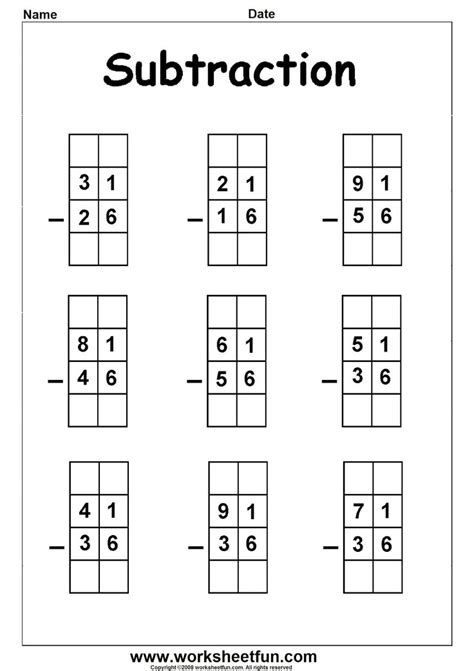 Worksheetfun - FREE PRINTABLE WORKSHEETS | Free printable math
