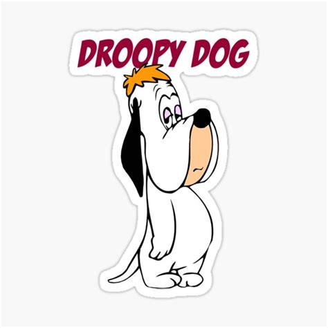 Droopy Dog Stickers Redbubble
