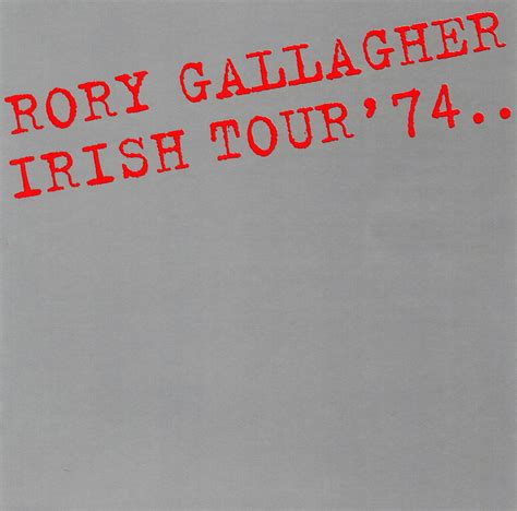 Plain And Fancy Rory Gallagher Irish Tour 1974 Ireland Excellent