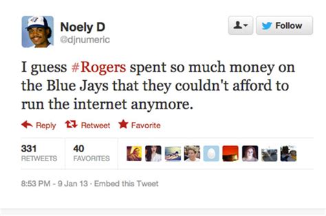 In this page you can find the latest problems involving rogers as reported by our users. Twitter roars over Rogers Internet outage in Toronto