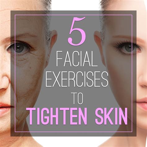 5 Easy Facial Exercises To Combat Aging And Tighten Skin Facial