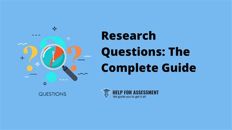 Research Questions Definition Types And How To Write One