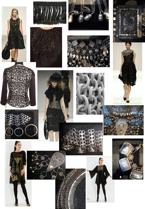 Fashion Moodboard Art Of Collecting Theme Visual Research For