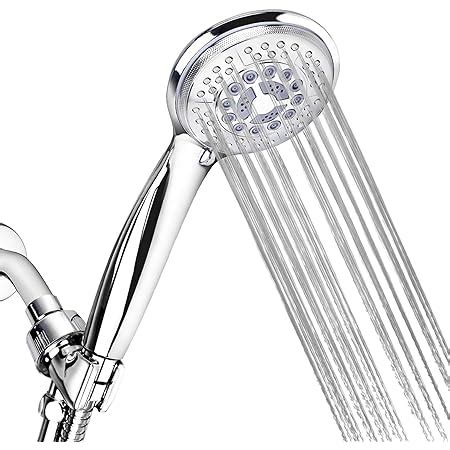 Setting High Pressure Handheld Shower Head Nearmoon Multi Functions