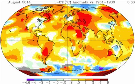 August Was Hottest On Record Worldwide Says Nasa Environment The Guardian