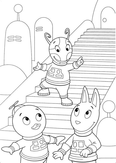 Desenhos Os Backyardigans Para Colorir E Imprimir