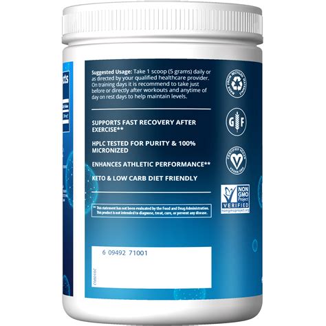 Usn Supplements Pure Creatine Monohydrate Powder 300 Grams