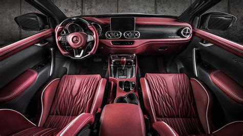 Carlex Design Mercedes Benz X Class Red Interior Performancedrive