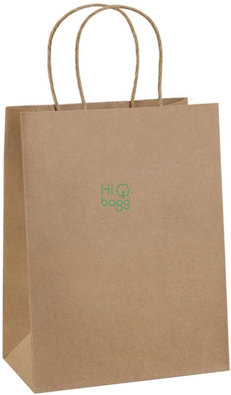 Shopping Kraft Retail Brown Paper Bulk With Handles Bags M Qingdao