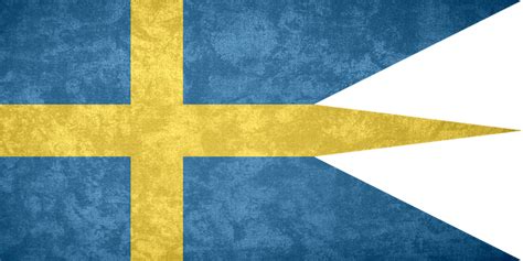 Kingdom Of Sweden ~ Grunge War Flag 16631906 By Undevicesimus On