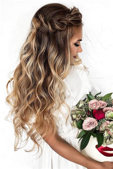 33 Wedding Hairstyles With Hair Down Hair Styles